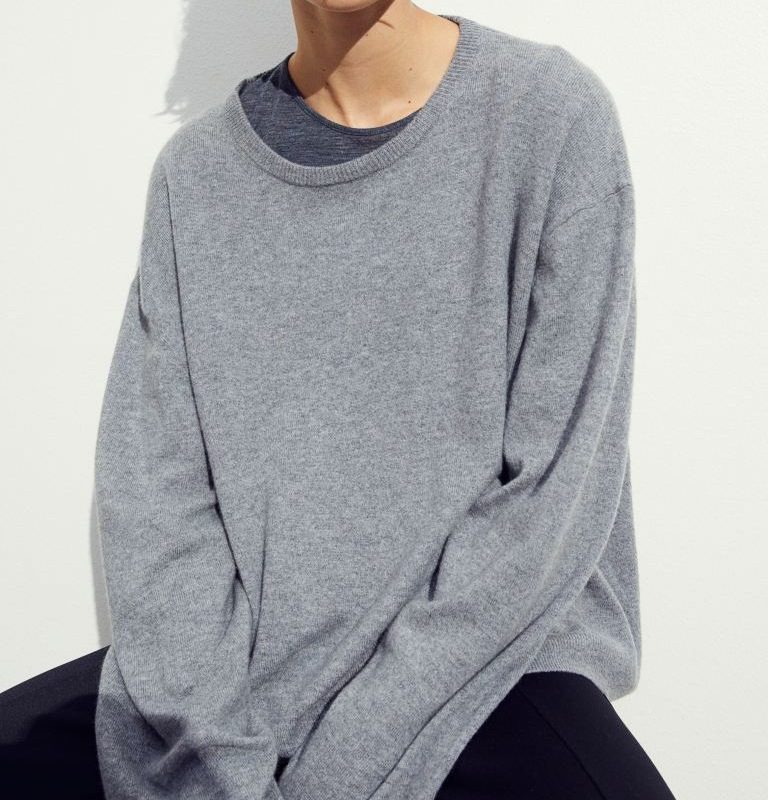 Fine-knit Cashmere Sweater